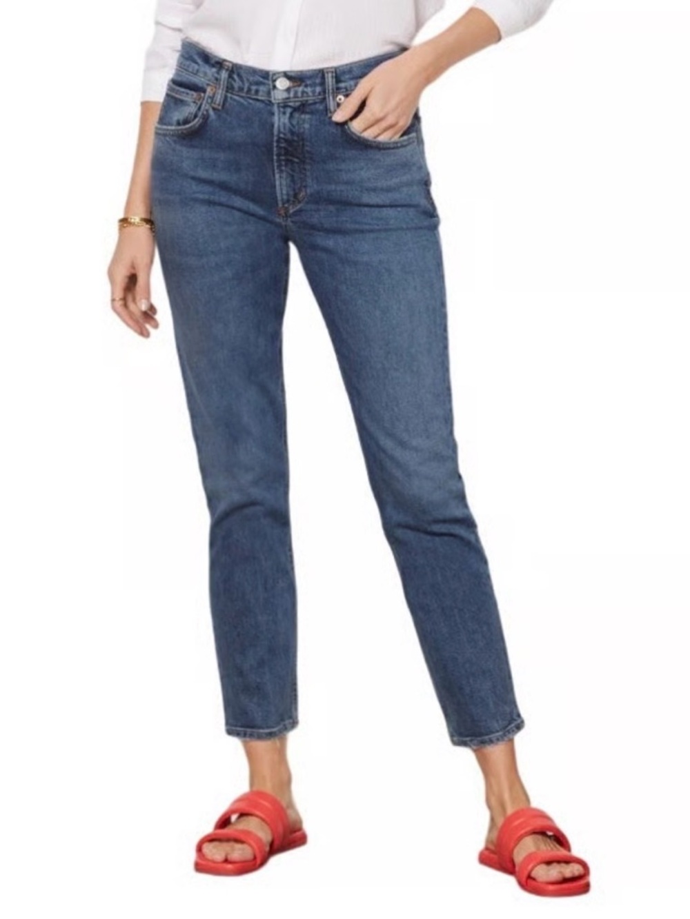 Agolde Willow Midrise Crop Jean